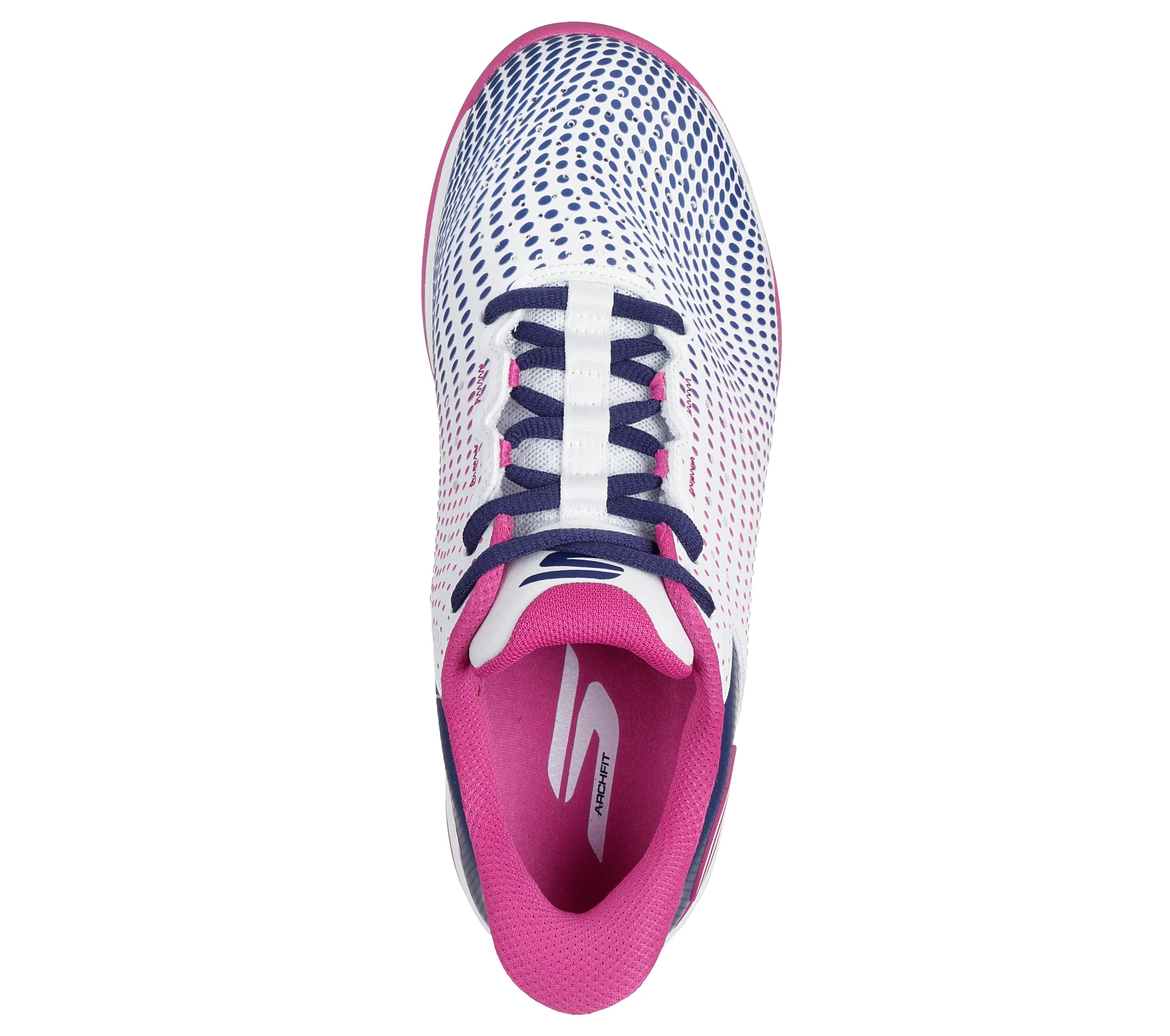 Plantilla de las zapatillas Skechers Slip-ins Viper Court Reload Woman Navy