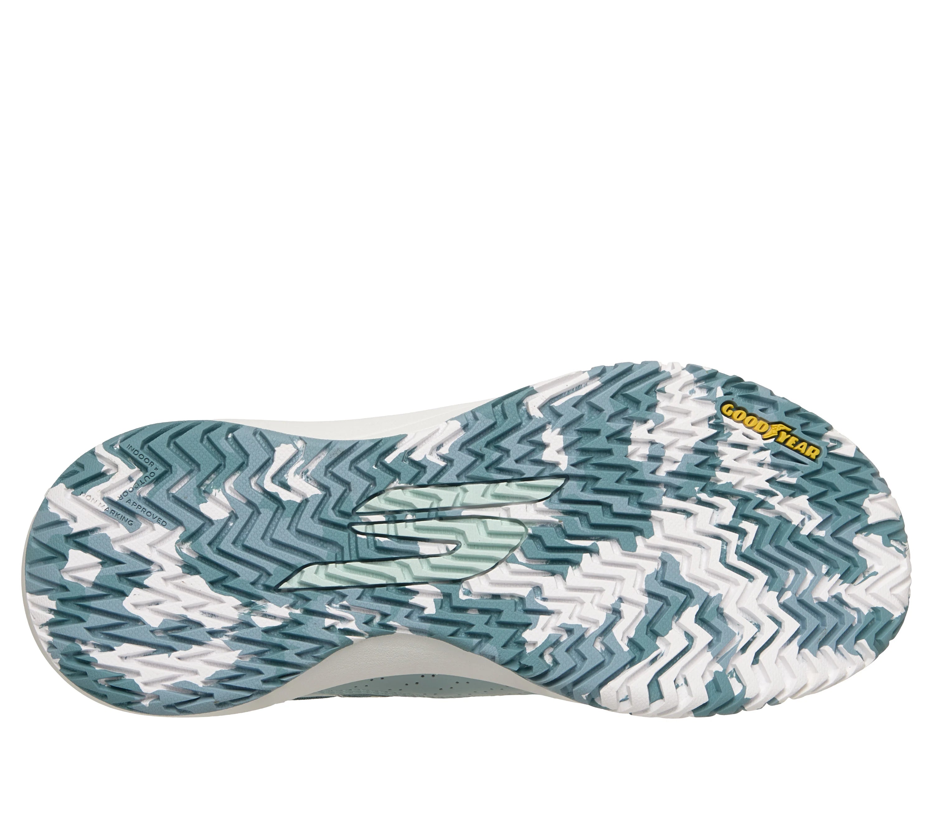 Suela de las zapatillas Skechers Padel Relaxed Fit Viper Court Rally Salvia