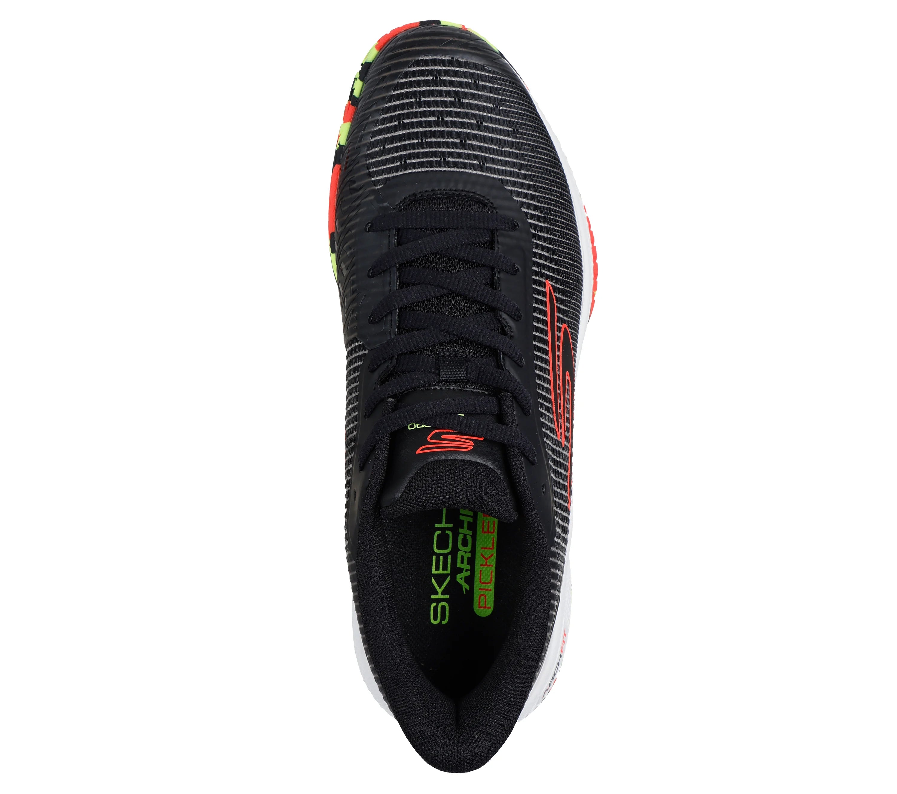 Plantilla de las zapatillas Skechers Viper Court Pro 2.0 negro rojo blanco