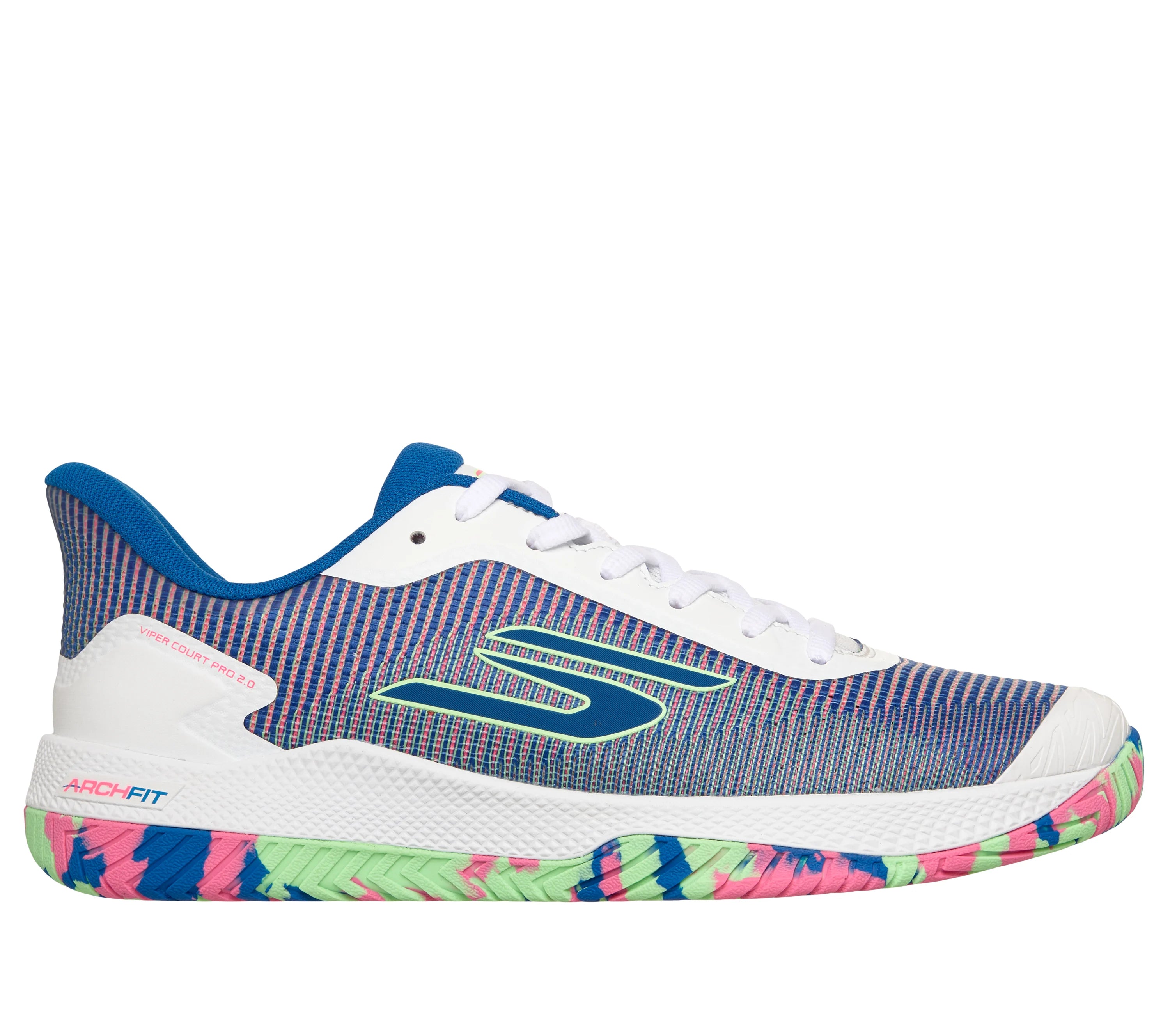 Zapatillas Skechers Padel Viper Court Pro 2.0 Man, vista frontal