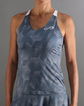 ENDLESS Camiseta Diamond-Denim Print - frontal