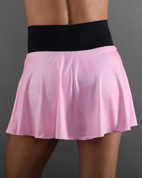 ENDLESS FALDA LUX II Pink Print — вид ззаду