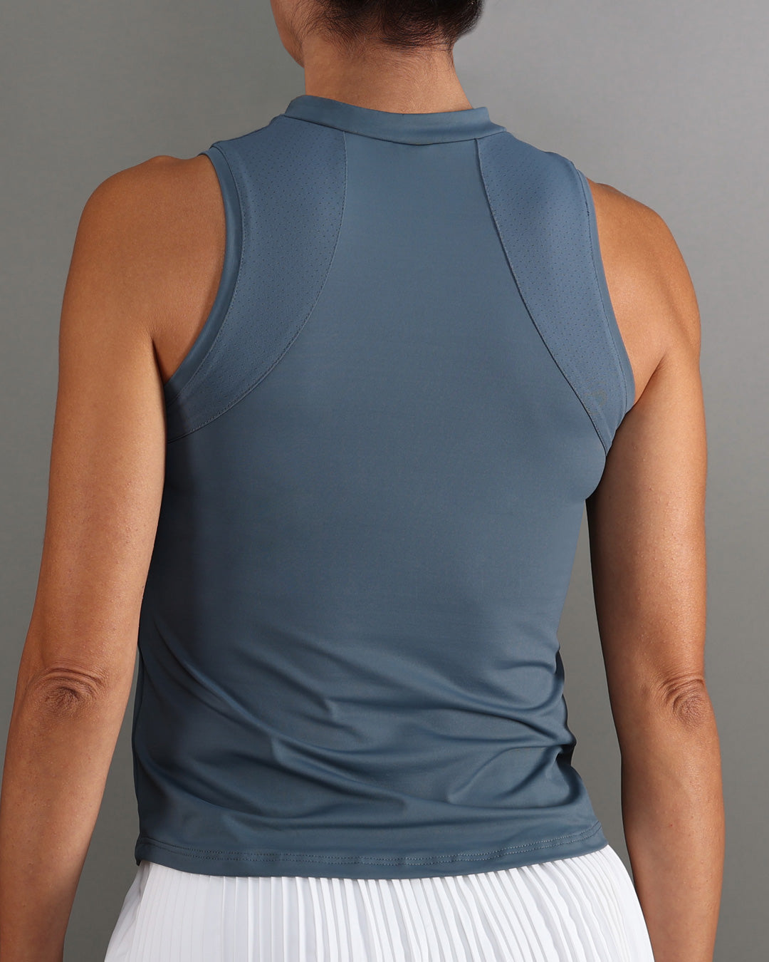 ENDLESS Polo Glam Light Denim — вид ззаду