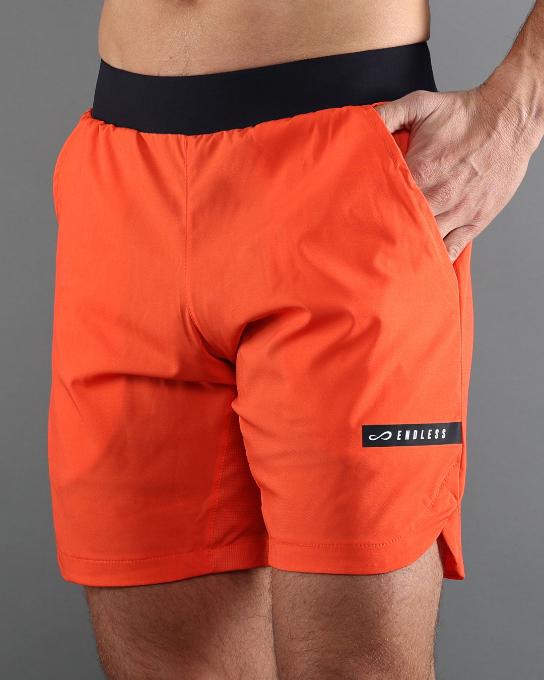 ENDLESS Short Swift Orange — vista frontal