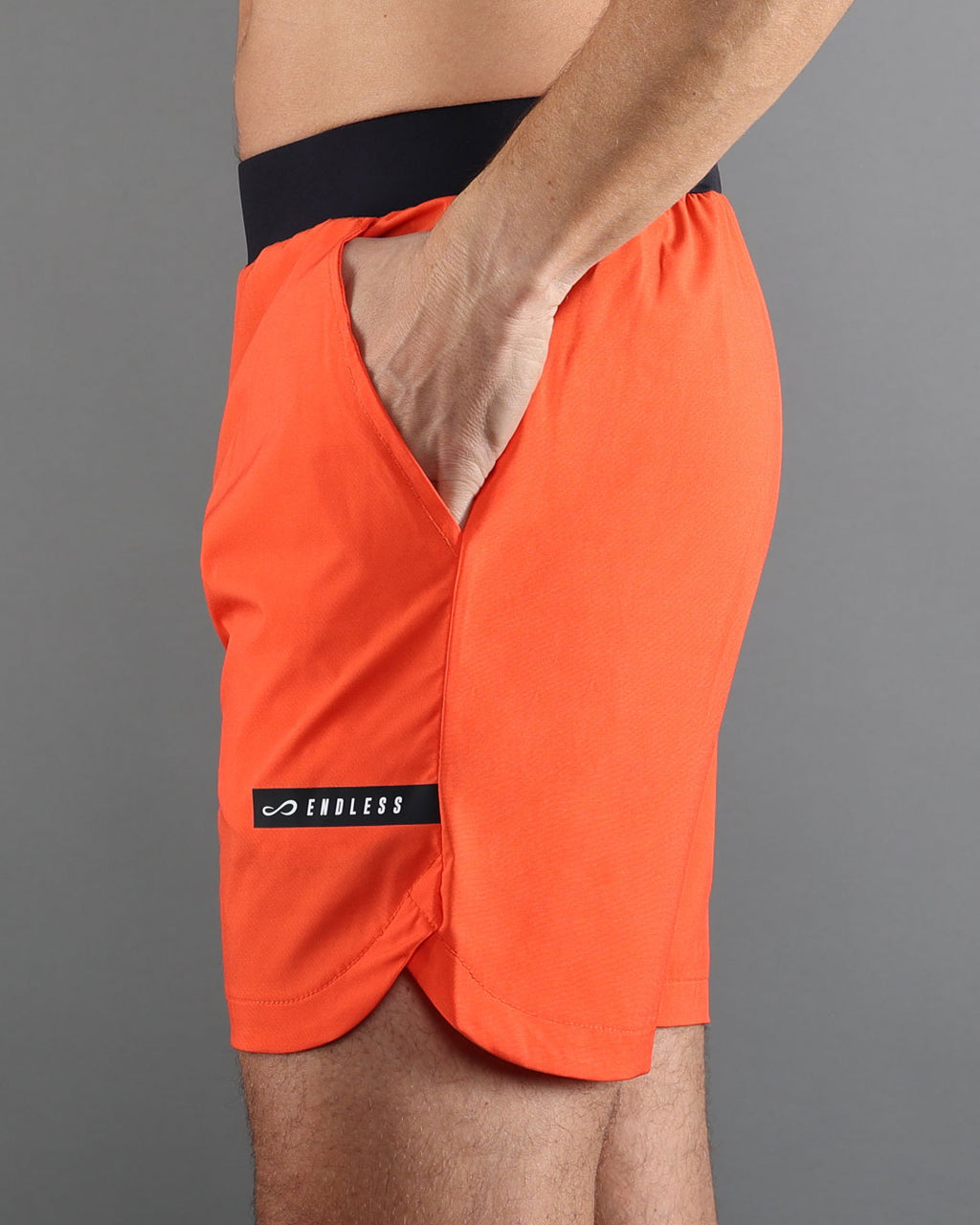 ENDLESS Short Swift Orange — vista lateral