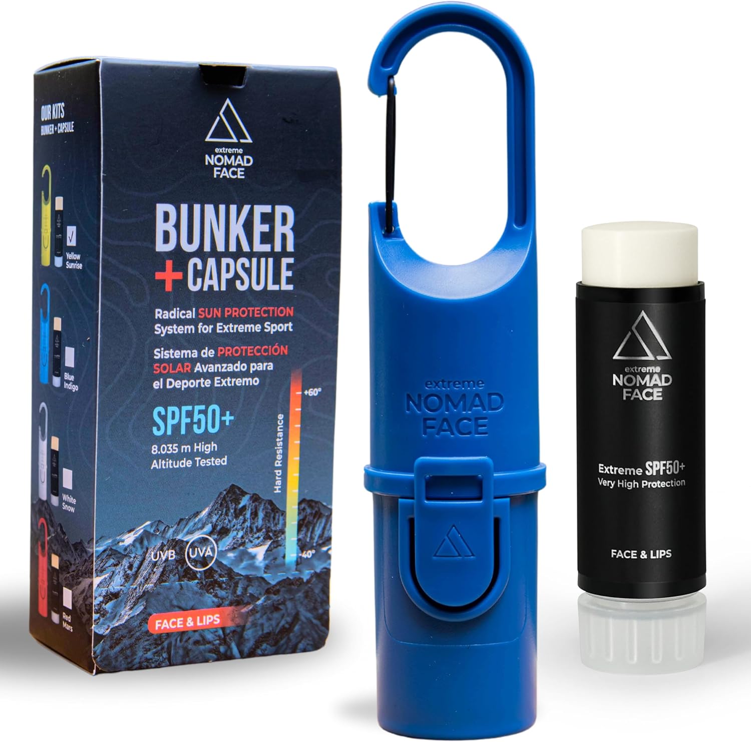 NOMAD FACE Bunker y Capsula SPF 50+