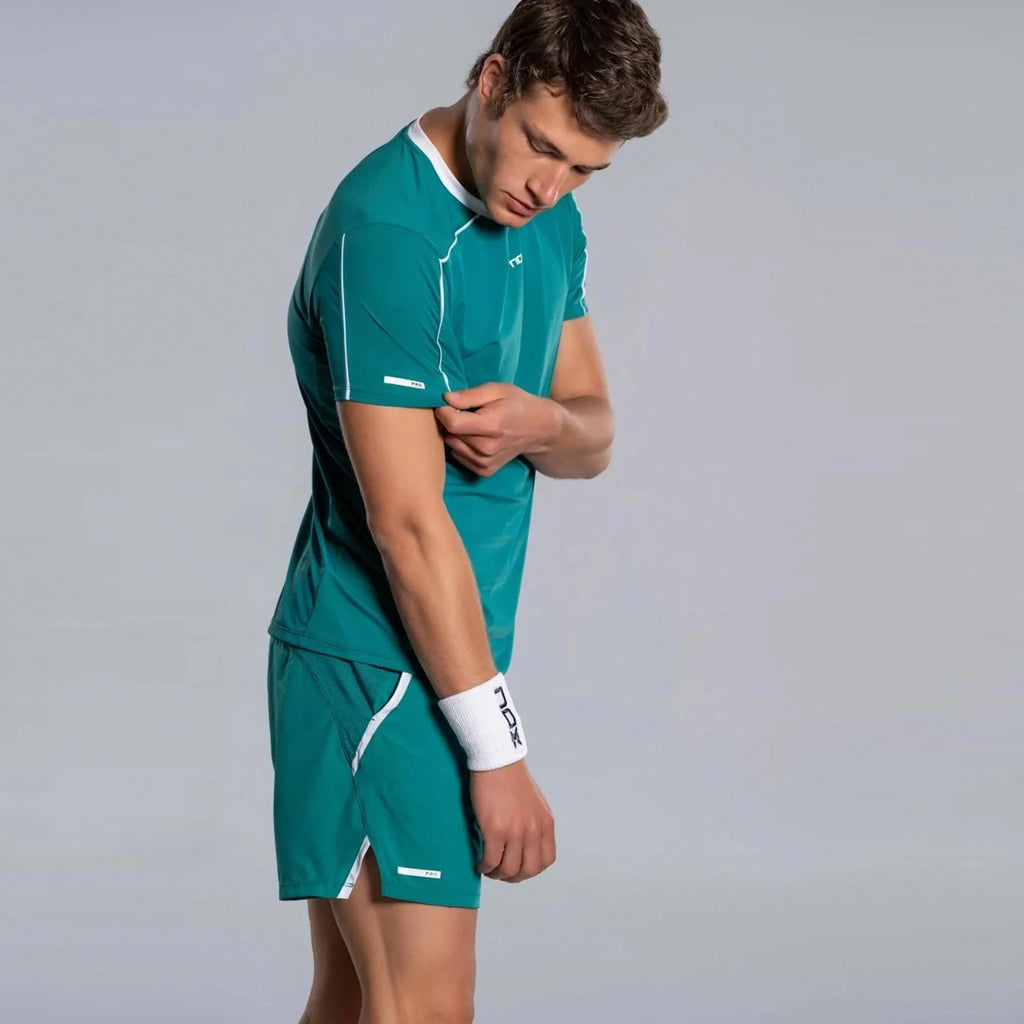 NOX Camiseta Hombre Pro IVY Green — detalle lateral