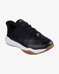 Skechers Viper Court Rally negro blanco — vista frontal