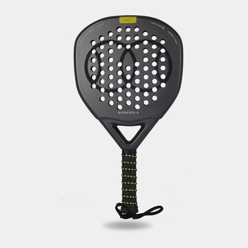Pala de pádel Bonabola BEVEL HARD gris, vista frontal