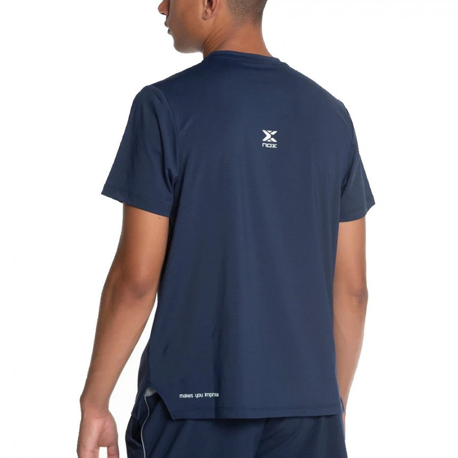 NOX - Camiseta Hombre Team Navy Blue