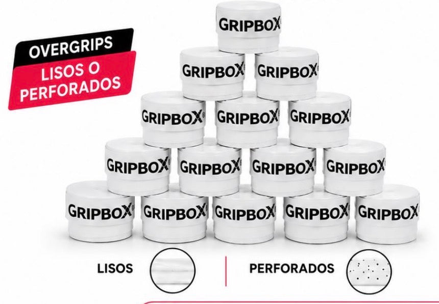 Gripbox overgrip perforado para pádel