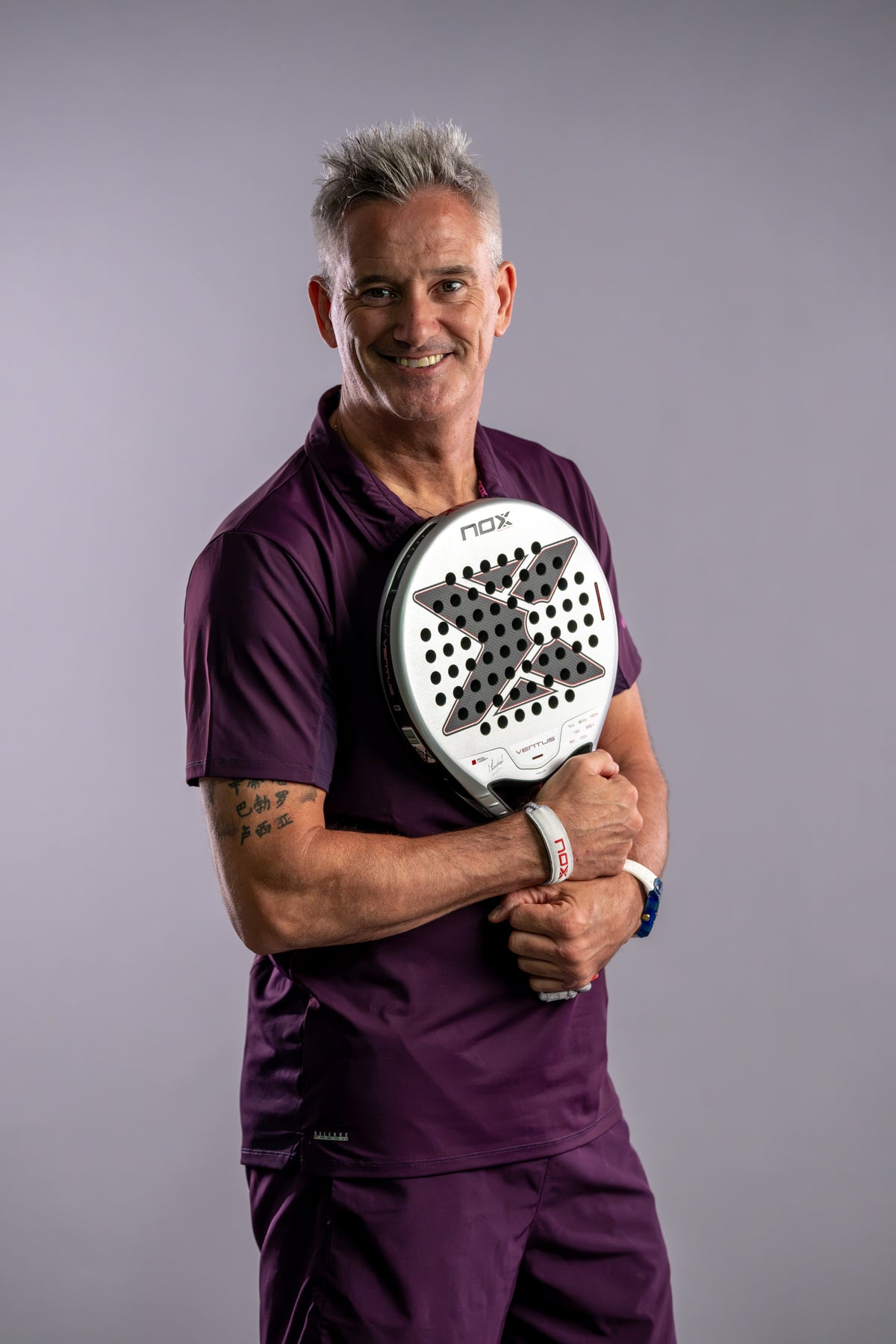 Miguel Lamperti con la pala NOX Ventus Control 3K 2027