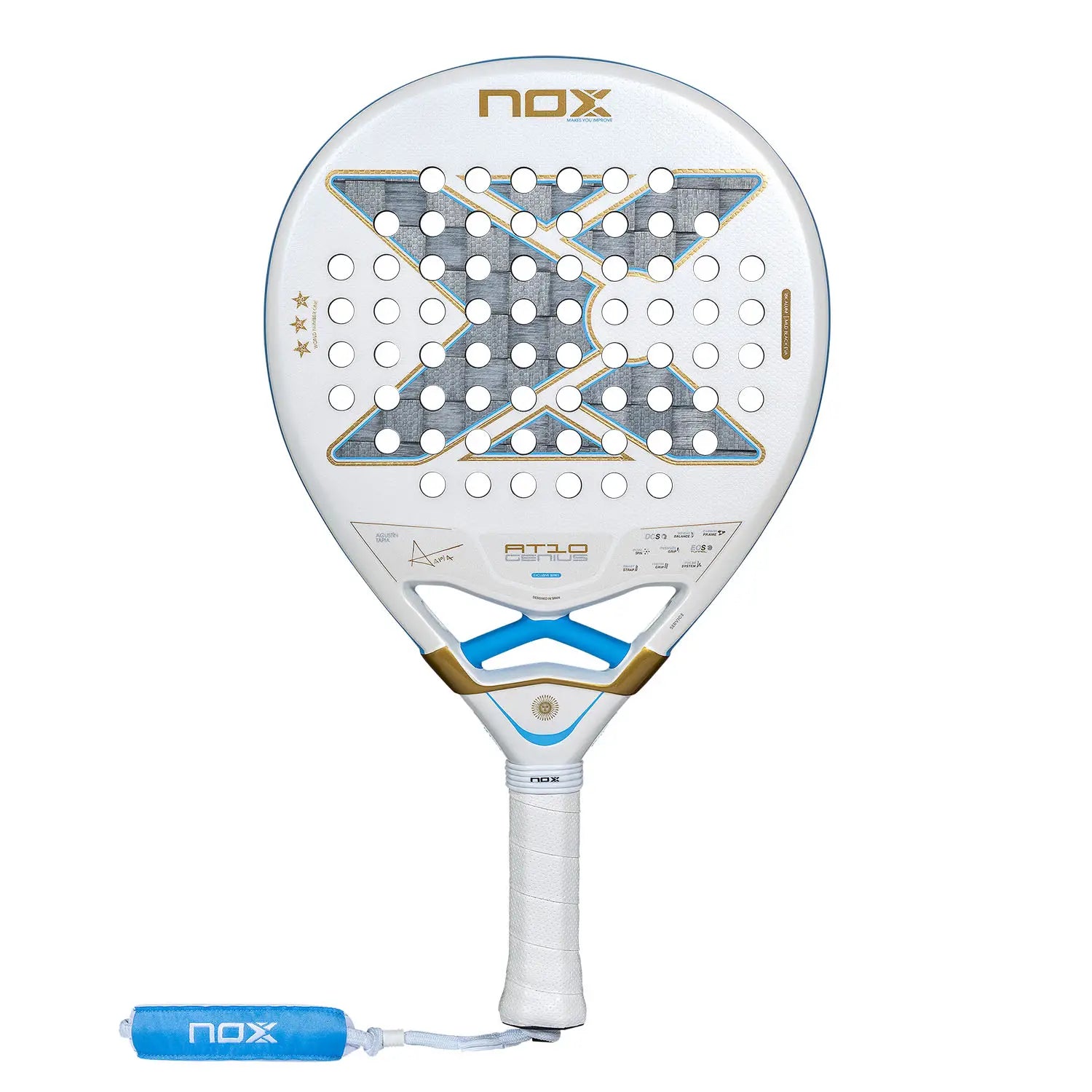 NOX AT10 Genius 18K Alum BSAS - vista frontal