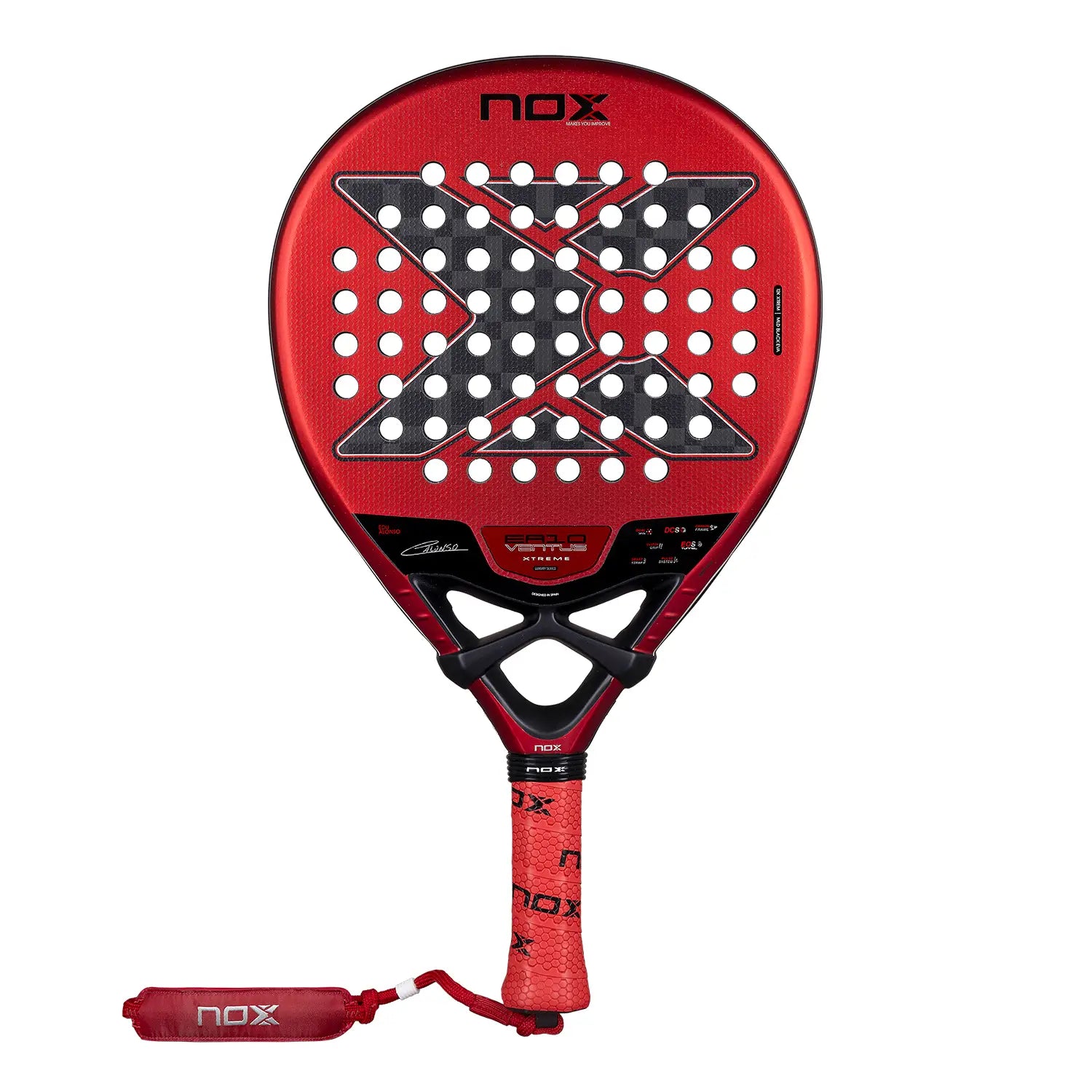 Vista frontal de la pala NOX EA10 Ventus Hybrid 12K XTREME 2026