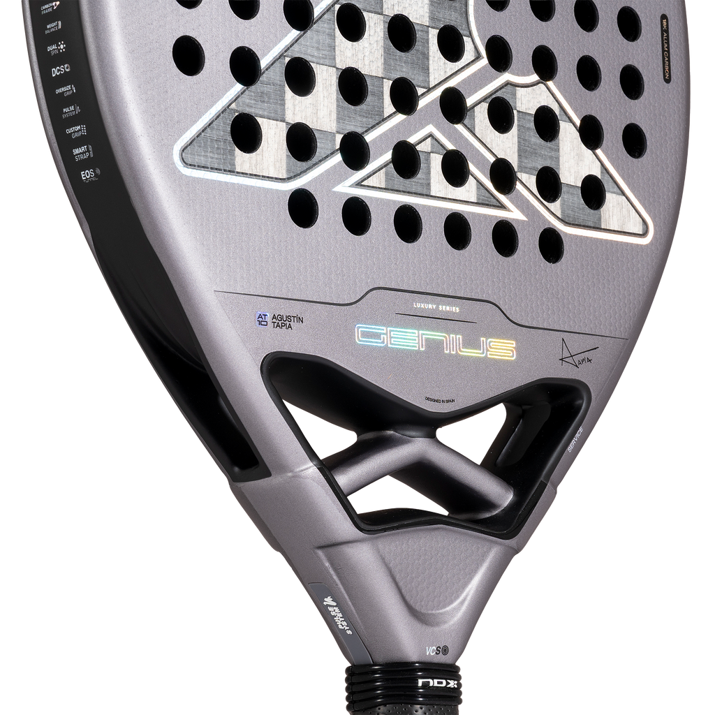 NOX Genius 18K Alum — puente y tecnologías