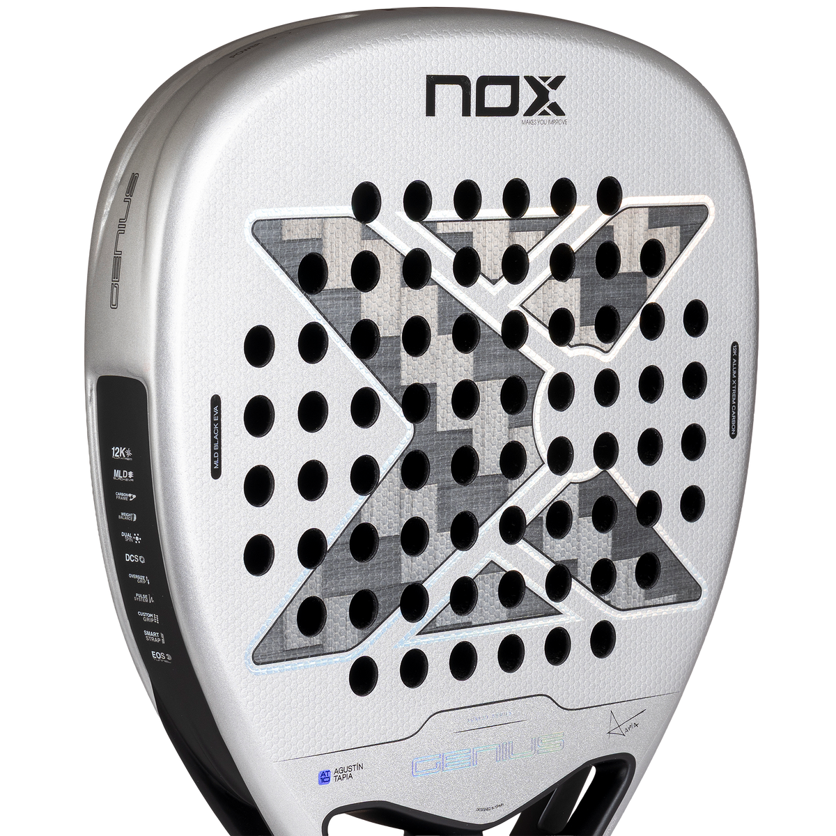 NOX Genius Attack 12K Alum XTREM — carbono 12K y tecnologías