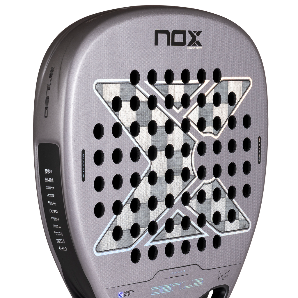 NOX Genius Attack 18K Alum — carbono 18K y tecnologías