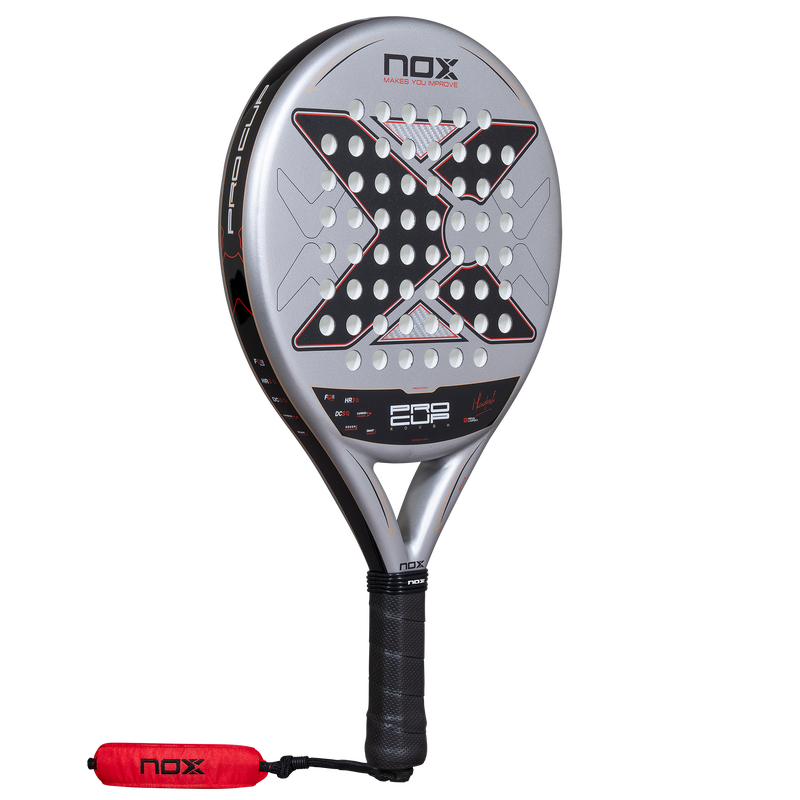 Pala NOX ML10 Pro Cup Rough 2027, vista en perspectiva