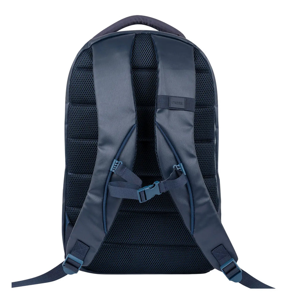 NOX Mochila PRO Series Blue respaldo y correas