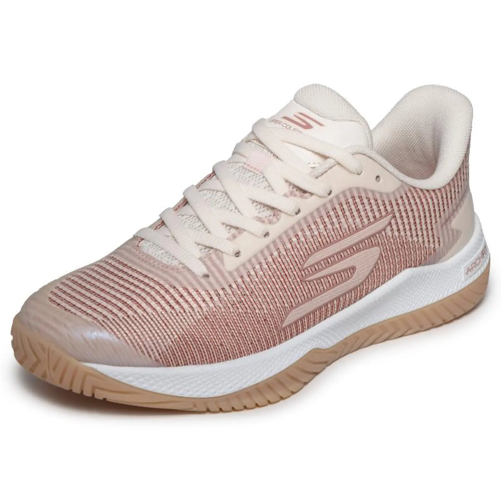 Skechers Viper Court Pro 2.0 rosa mujer — perspectiva