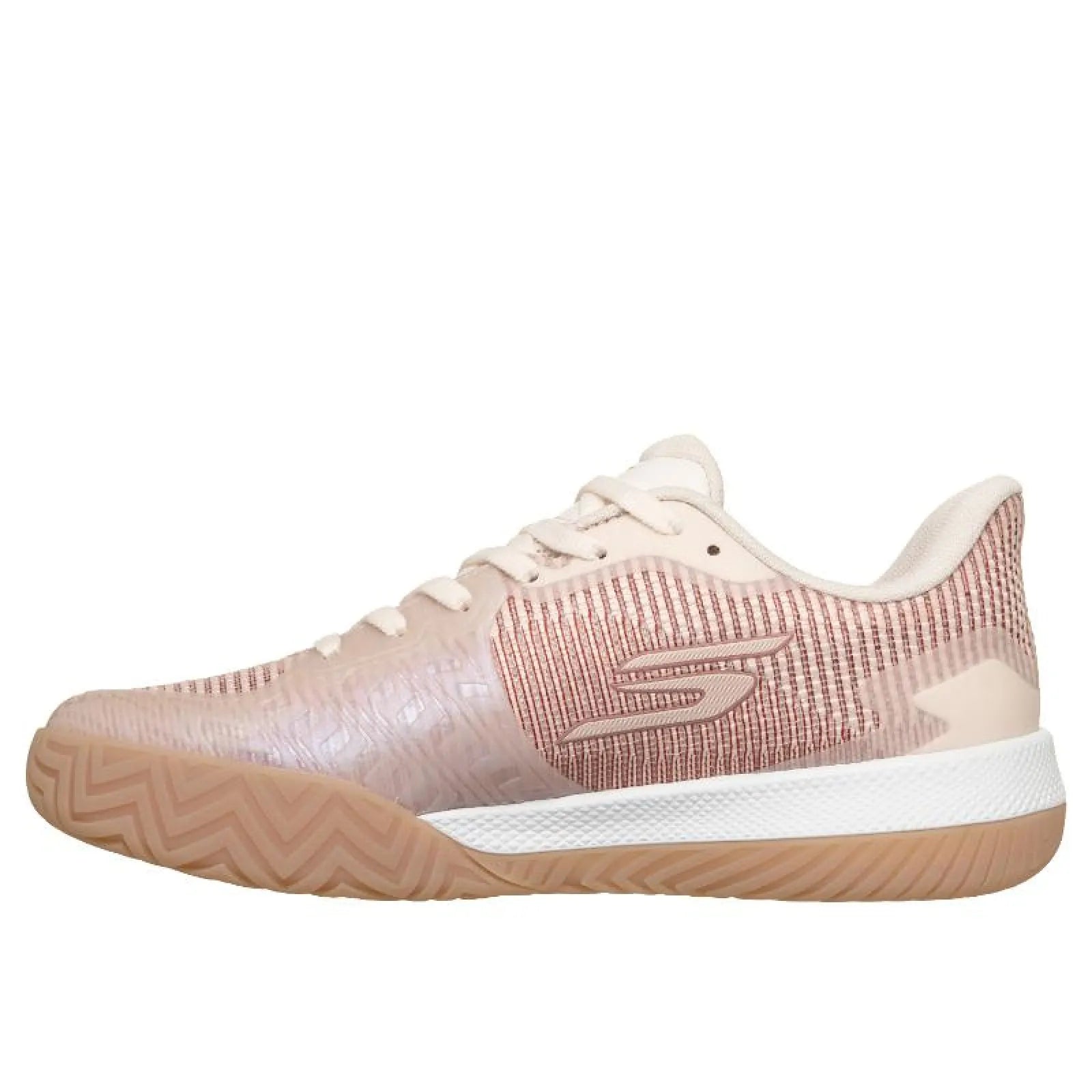 Skechers Viper Court Pro 2.0 rosa mujer — lateral interior