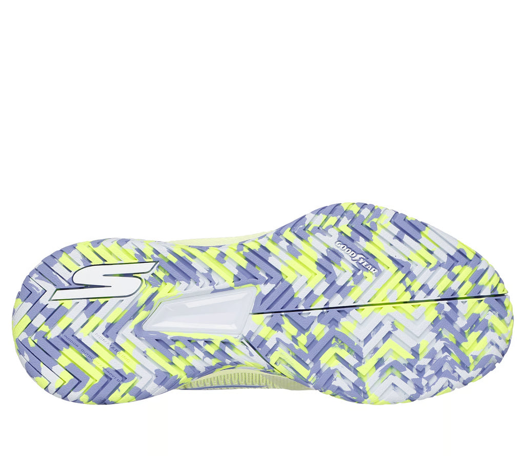 Skechers Viper Court Pro 2.0 lima y lavanda - suela