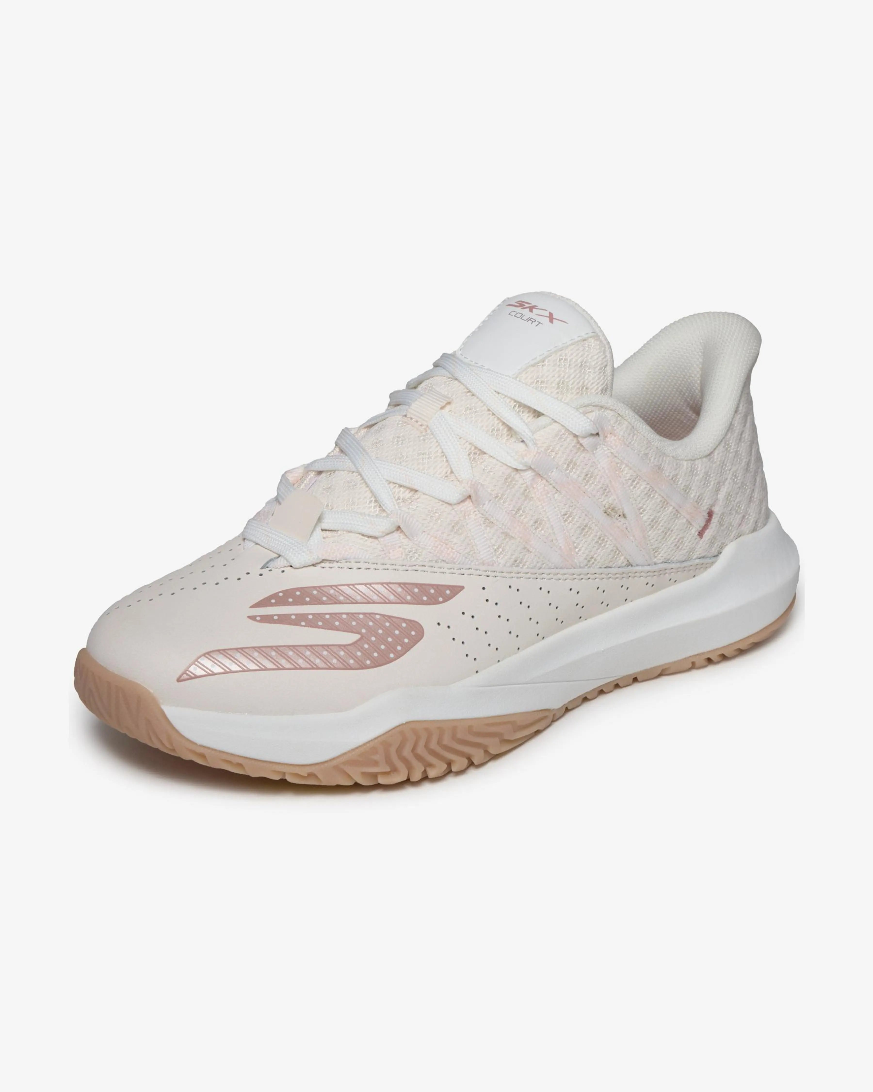 Skechers Viper Court Rally beige rosa mujer - imagen 1