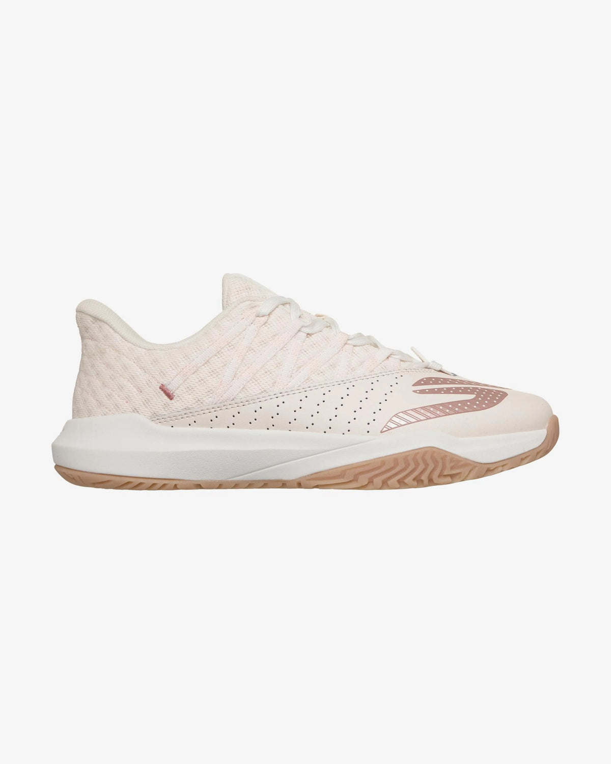 Skechers Viper Court Rally beige rosa mujer - imagen 3