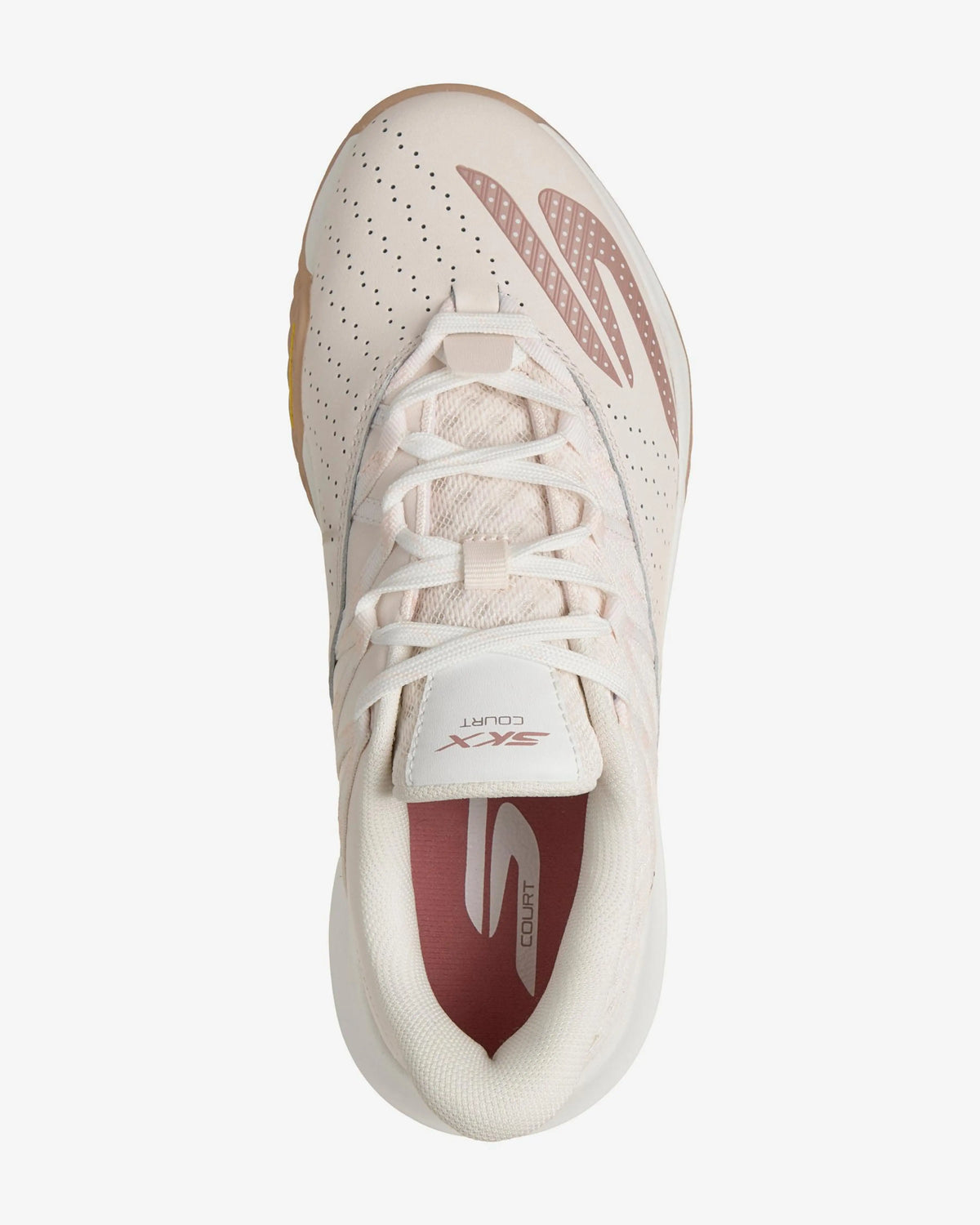 Skechers Viper Court Rally beige rosa mujer - imagen 4