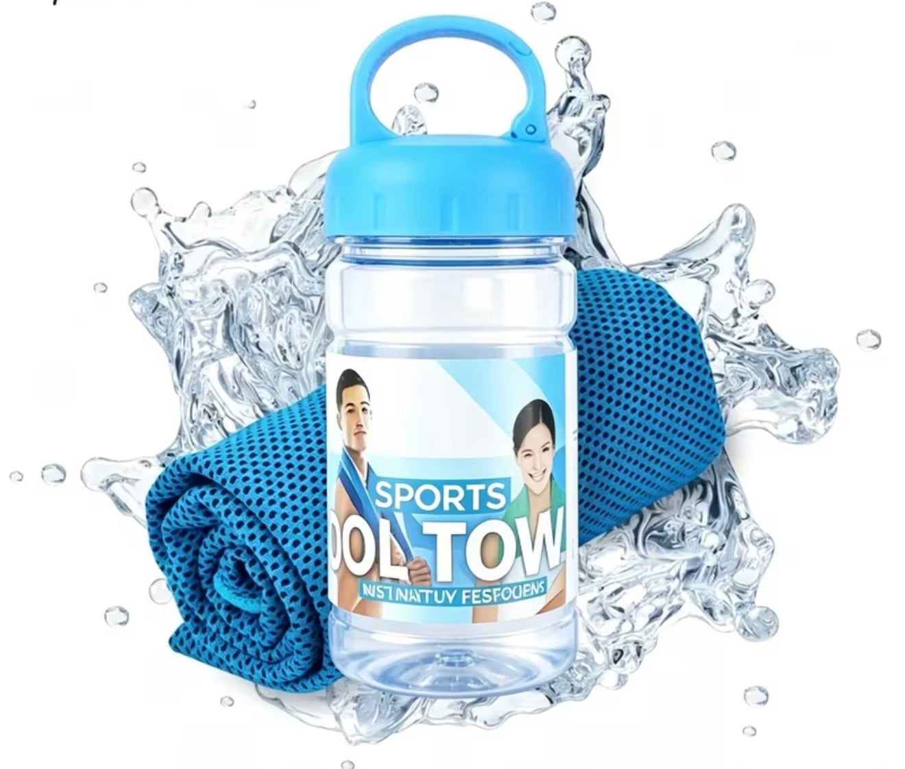 Ultra-Light Quick-Dry Sports Towel azul